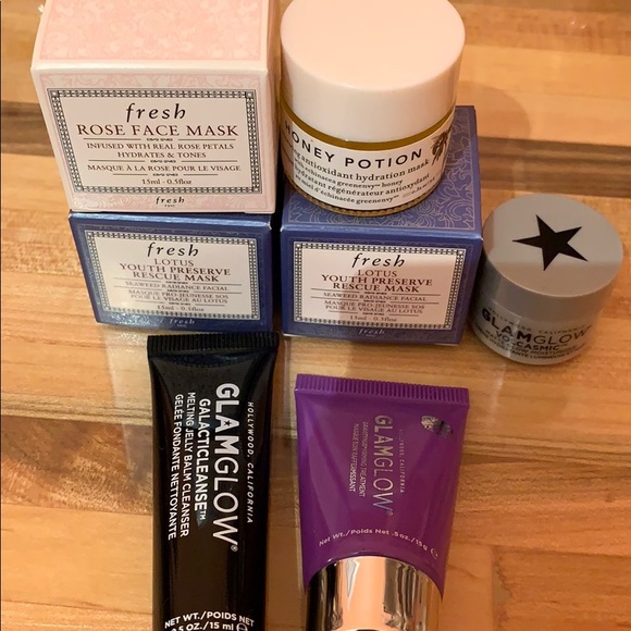 fresh Other - Skincare try me set  - fresh, farmacy, glam glow